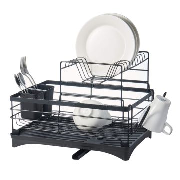 Eden & Willow Stainless Steel 2-Tier Dish Drying Rack